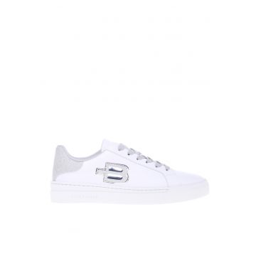 Pantofi sport low-cut din piele