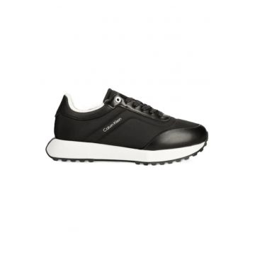 Pantofi sport  pentru Barbati - low top lace up w/padding - HM0HM01483-BEH - Negru - Negru