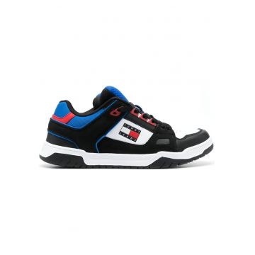 Pantofi sport -  Piele/Textil/Sintetic - Negru - Multicolor