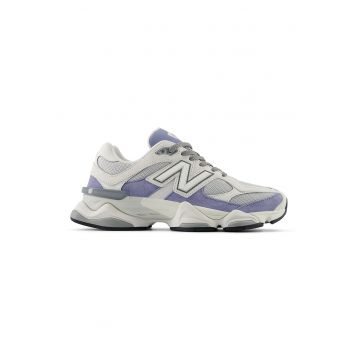 Pantofi sport unisex din plasa cu garnituri din piele