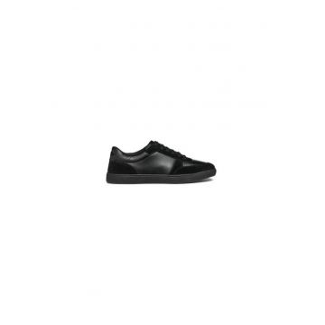 Pantofi sport barbati  304067594 - Piele naturala - Negru