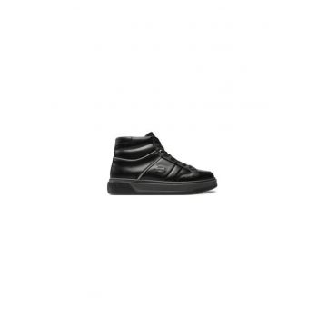 Pantofi sport barbati  304344374 - Piele naturala - Negru