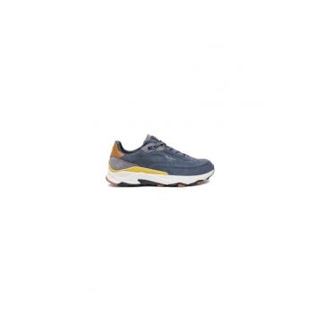 Pantofi sport barbati  304417955 - Piele naturala - Albastru