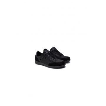 Pantofi sport barbati  304530500 - Piele naturala - Negru