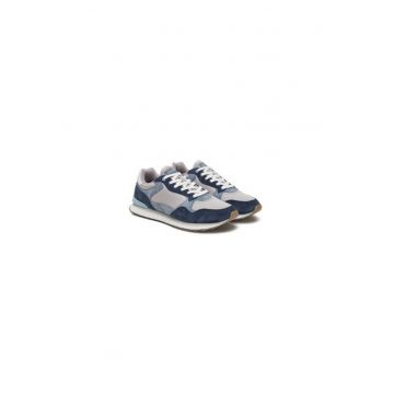 Pantofi sport barbati  304779190 - Piele naturala - Albastru