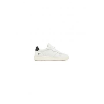 Pantofi sport barbati D A T E - 305329233 - Piele naturala - Alb