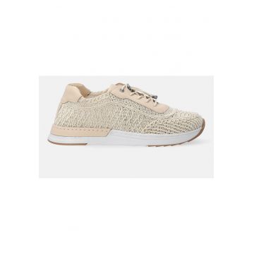 Pantofi sport cu garnituri de piele