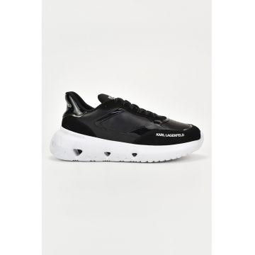 Pantofi sport cu garnituri din piele intoarsa