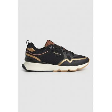 Pantofi sport cu garnituri textile