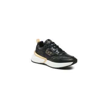 Pantofi sport dama -  302735662 - Piele ecologica - Negru
