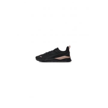 Pantofi sport dama  303338541 - Textil - Negru