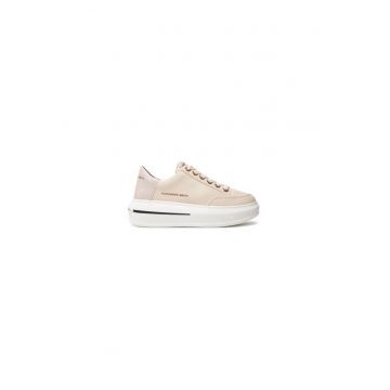 Pantofi sport dama  304490576 - Piele naturala - Bej