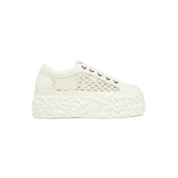 Pantofi sport dama  305288868 - Textil - Alb