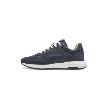 Pantofi sport din piele ecologica si material textil