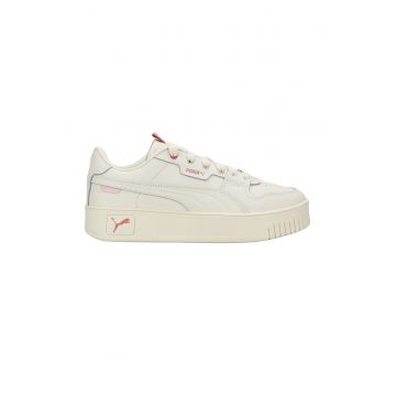 Tenisi dama  Carina Street Lux - bej - piele - talpa interioara SoftFoam+