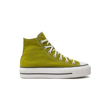 Pantofi dama  304042478 - Textil - Verde