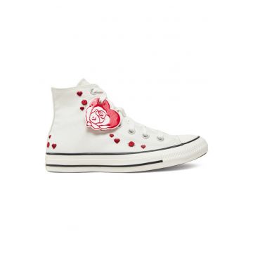 Pantofi dama  304830587 - Textil - Alb - Alb
