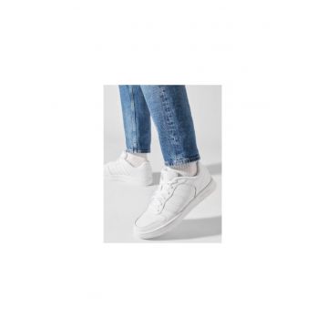 Pantofi sport barbati  303588625 - Piele naturala - Alb