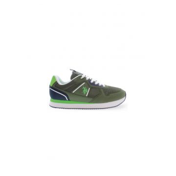 Pantofi sport barbati -  60% Poliester - 40% Poliuretan - Verde - NOBIL004M3HT3