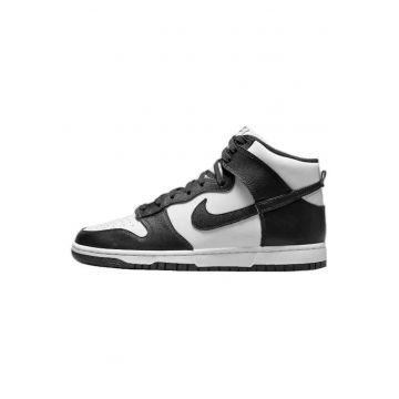 Pantofi sport barbati  Dunk High Panda - piele alb-negru - design minimalist - talpa cu tehnologie de amortizare -