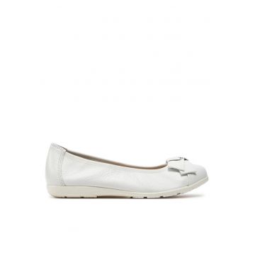 Pantofi sport dama  303660796 - Piele naturala - Alb