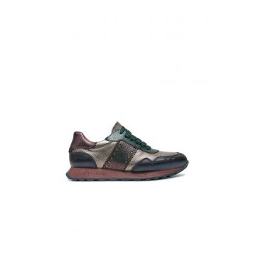 Pantofi sport dama -  304397 - Piele naturala - Multicolor