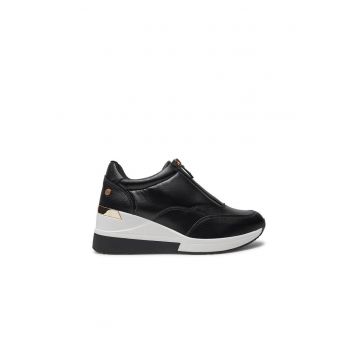 Pantofi sport dama -  304442 - Piele ecologica - Negru