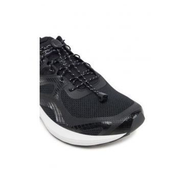 Pantofi sport dama  305173683 - Textil - Negru - Negru