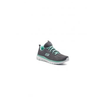 Pantofi sport dama Antrenament  Bobssquad Breeze Way Albastru deschis Textil