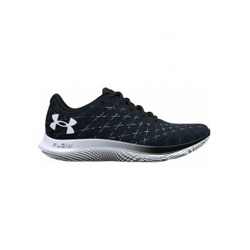 Pantofi sport dama -  Textil/Cauciuc - Negru/Alb -