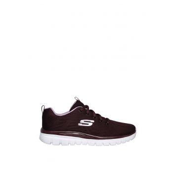 Pantofi sport din material tricotat Graceful Get Connected