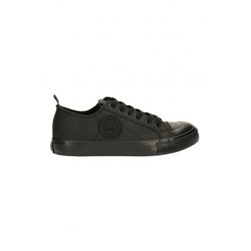 Pantofi sport uni de piele ecologica