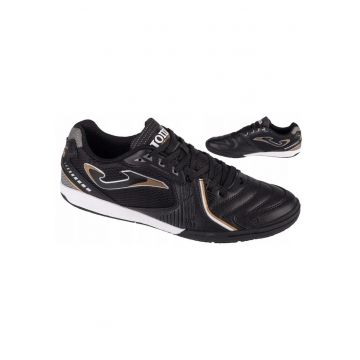 Pantofi unisex pentru futsal  Dribling - sintetic - negru