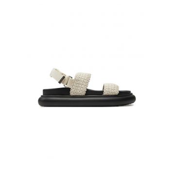 Sandale dama -  94310 - Textil - Ecru | Negru