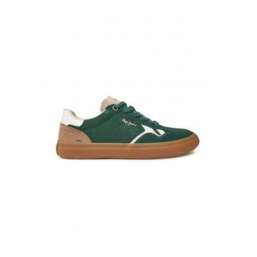 Sneakers PMS31058 Verde -  Piele naturala