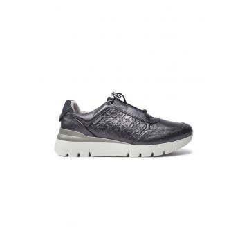 Sneakers W9C-6607CL Bej -  Piele lacuita