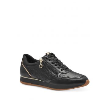 Tamaris pantofi sport sport cu fermoar pentru femei - negri 23603-42-098 07388