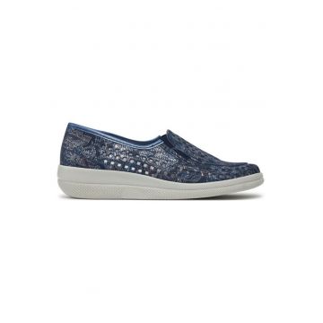 Tenisi dama -  30378632837 - Piele naturala - Albastru