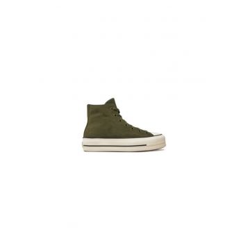 Pantofi dama  304944109 - Piele naturala - Verde