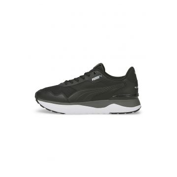 Pantofi sport de piele ecologica si plasa R78 Voyage