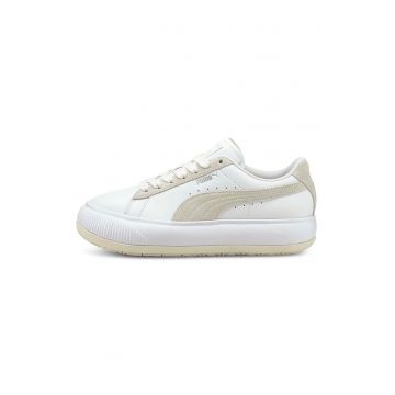 Pantofi sport din piele cu talpa flatform Mayu