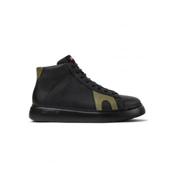Pantofi sport din piele ecologica cu platforma Runner K21 - Negru