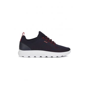 Pantofi sport din plasa tricotata cu logo