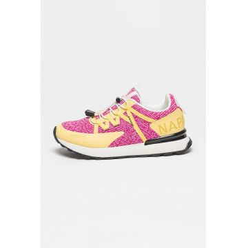 Pantofi sport low cut cu imprimeu logo