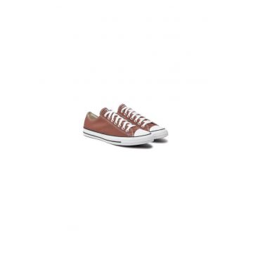Pantofi textil  unisex maro