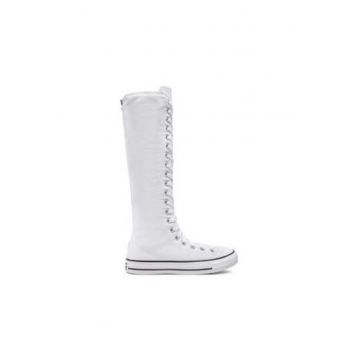Pantofi  unisex - model 304042614 - material textil - culoare alb - Alb