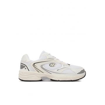 Tenisi barbati  303803100 - Piele ecologica - Alb