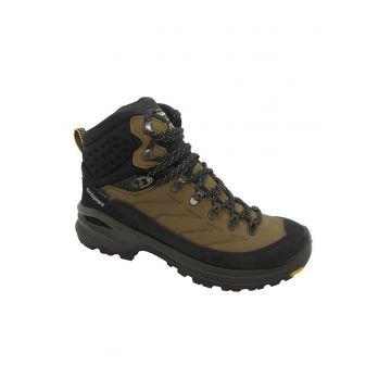 Ghete barbati  trekking - piele naturala - maro - design atractiv - talpa stabila -