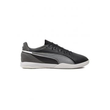 Ghete de fotbal barbati  304532351 - Piele ecologica - Negru - Negru