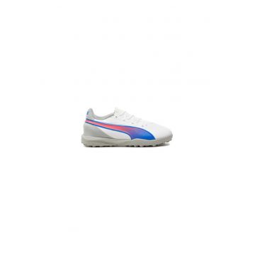 Ghete de fotbal barbati  304532580 - Piele ecologica - Alb